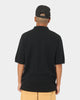 XLARGE Cable Knit Polo Shirt Black