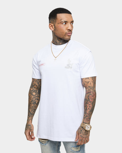 Saint Morta Doves Vintage T-Shirt White
