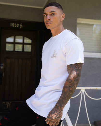 Saint Morta Doves Vintage T-Shirt White