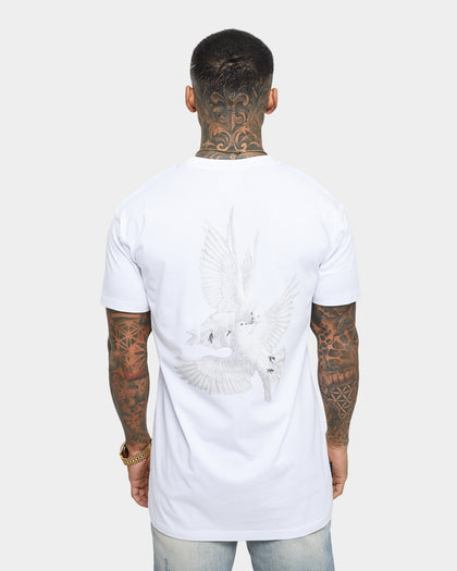 Saint Morta Doves Vintage T-Shirt White