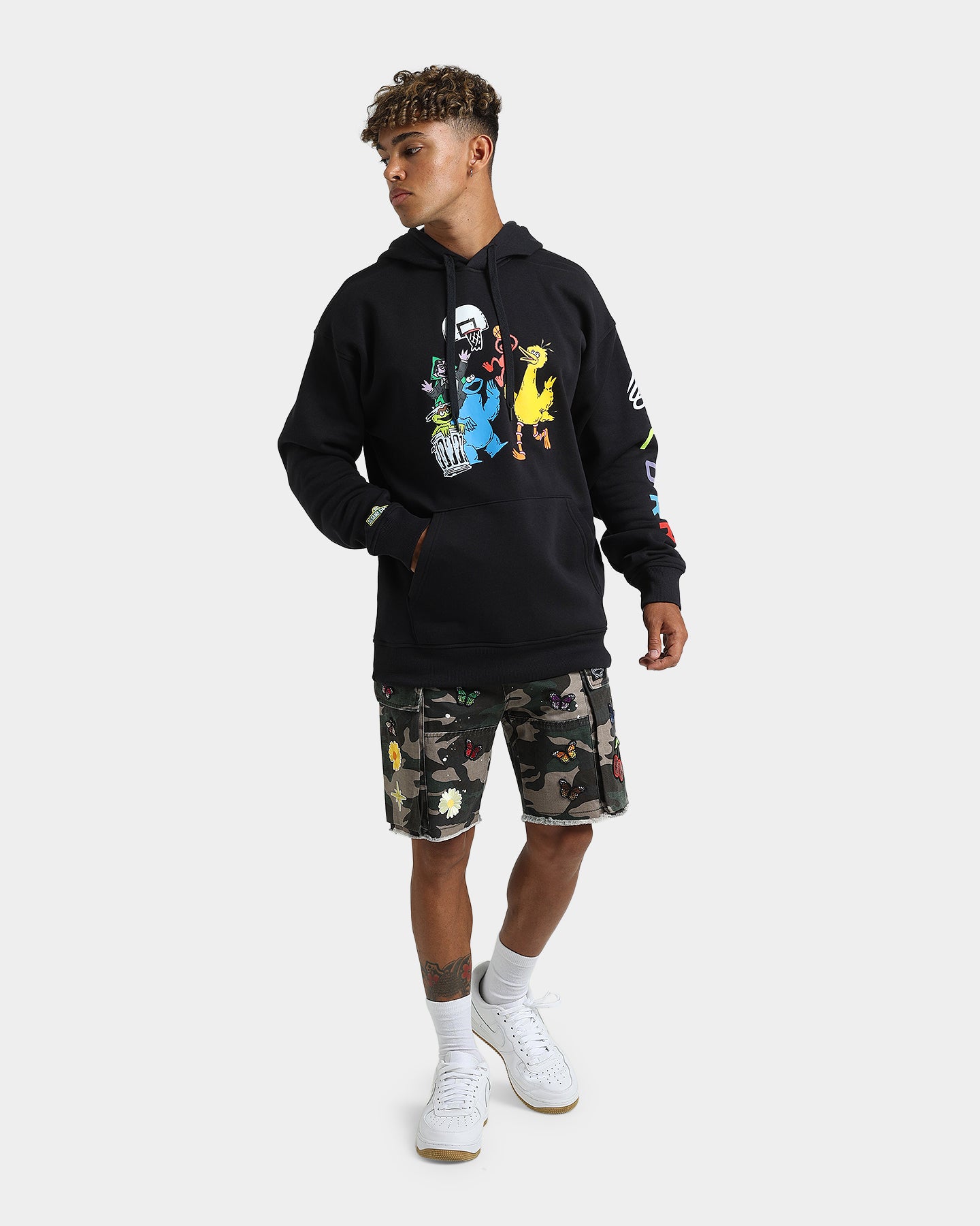 Under Armour Curry Sesame Street Squad Hoodie Black | Culture Kings US
