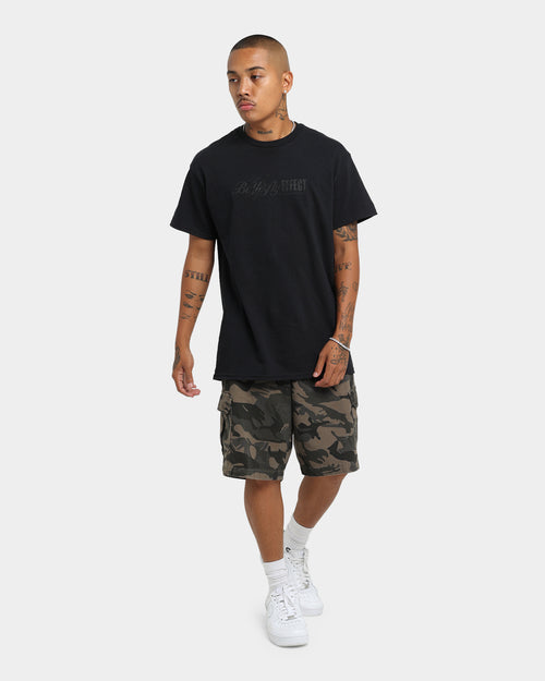 Rats Get Fat Butterfly Effect Vintage T-Shirt Black/Black