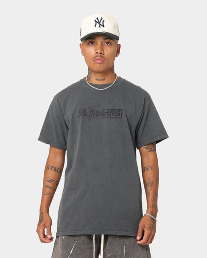 Rats Get Fat Butterfly Effect T-Shirt Off Black/Black