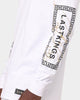 Last Kings Boxed Script Long Sleeve T-Shirt White