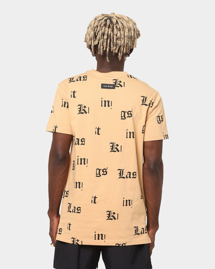 Last Kings Fragment Short Sleeve T-Shirt Sand