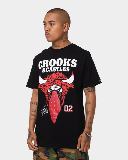 Crooks & Castles Chicago T-Shirt Black