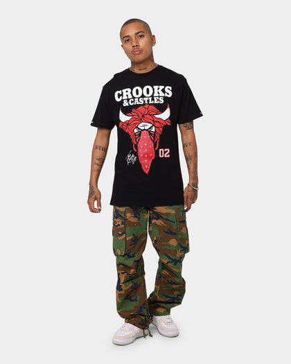 Crooks & Castles Chicago T-Shirt Black