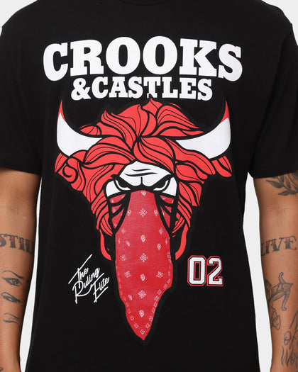 Crooks & Castles Chicago T-Shirt Black