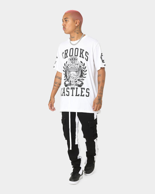 Crooks & Castles Medusa Collage T-Shirt White