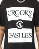 Crooks & Castles Serif Klepto T-Shirt Black
