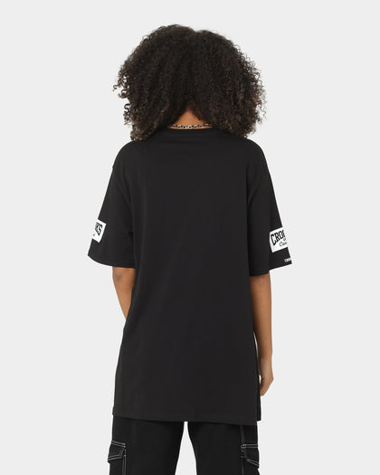 Crooks & Castles Serif Klepto T-Shirt Black