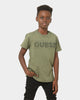 Guess Mainline Kids' Mini Me Short Sleeve T-Shirt Greek Olive