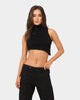 XXIII Women's Lou Turtle Neck Crop Black
