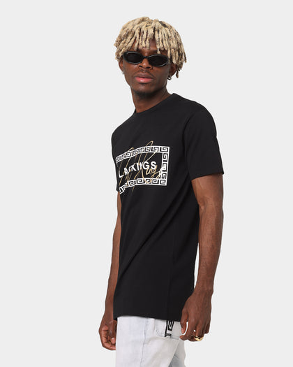 Last Kings Boxed Script T-Shirt Black