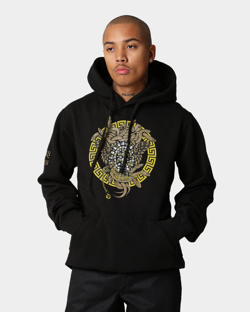 Crooks & Castles Lux Medusa Hoodie Black/Gold
