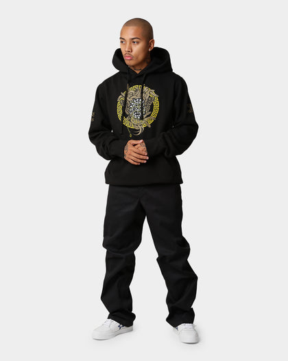 Crooks & Castles Lux Medusa Hoodie Black/Gold