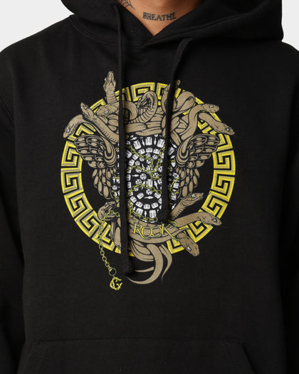 Crooks & Castles Lux Medusa Hoodie Black/Gold