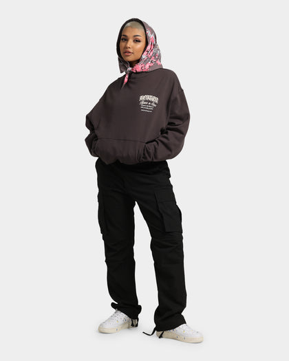 Loiter Babushka Hoodie Vintage Black