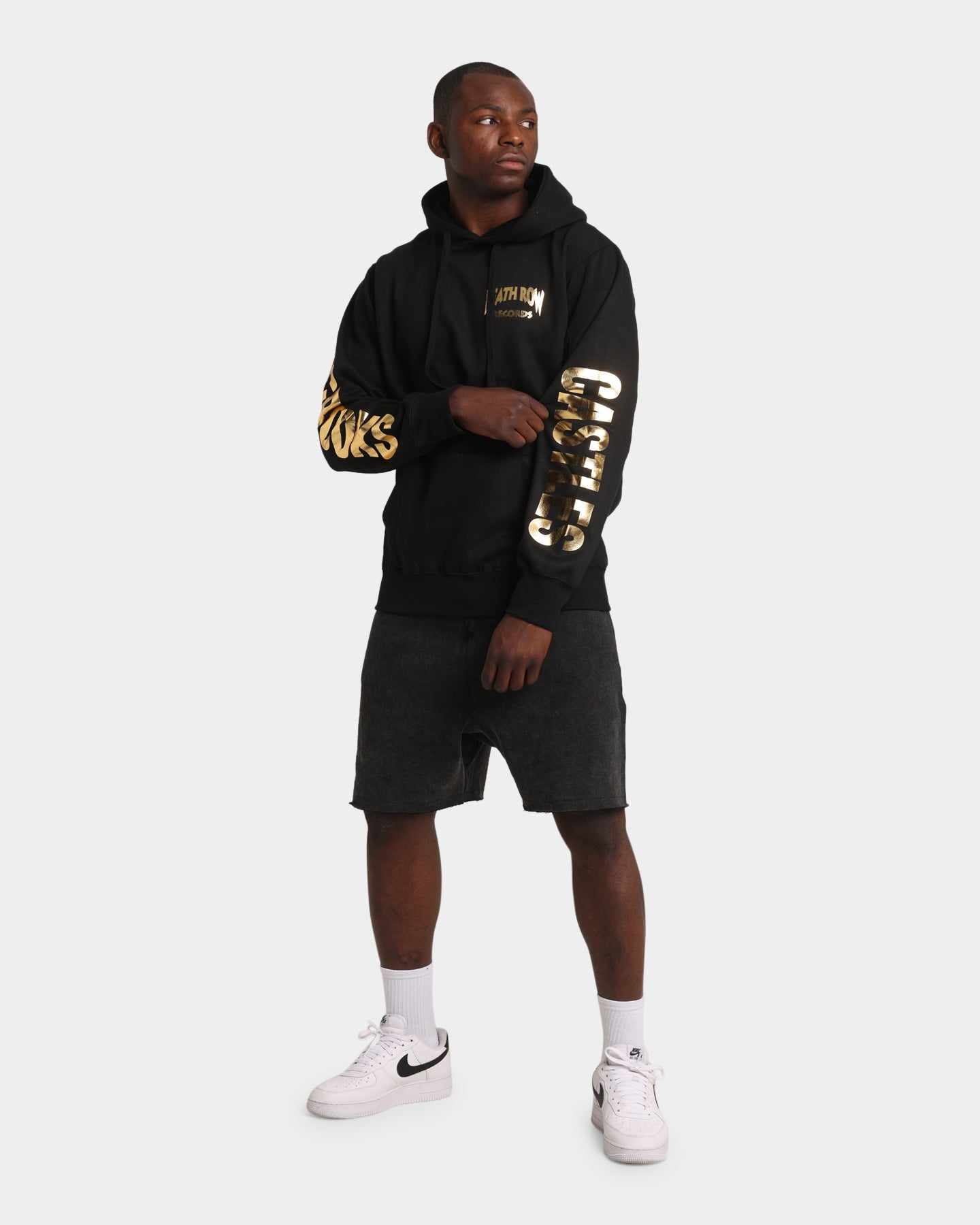 Crooks & Castles Death Row Angels Hoodie Black/Gold | Culture Kings US