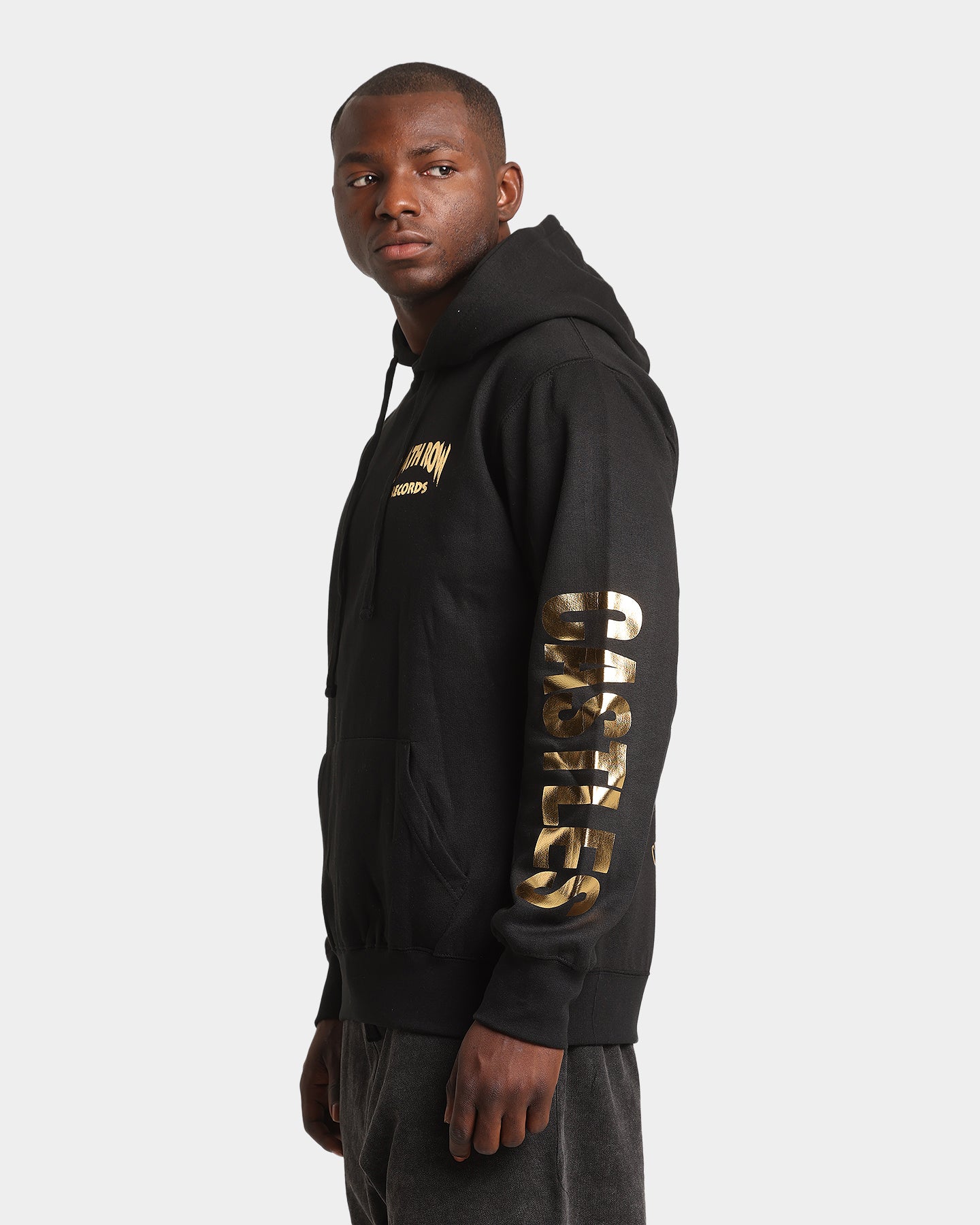 Crooks & Castles Death Row Angels Hoodie Black/Gold | Culture Kings US