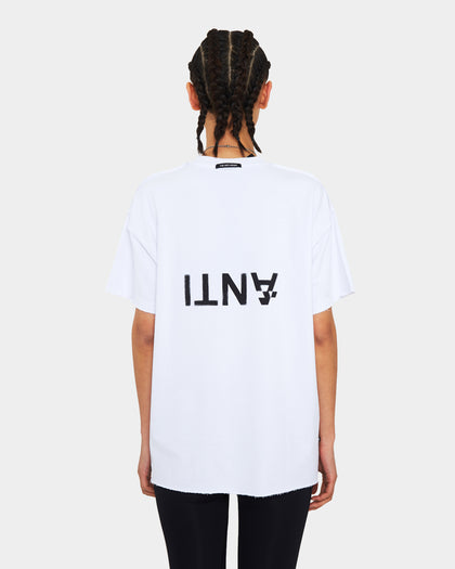 The Anti Order Print Is Dead T-Shirt White/Black