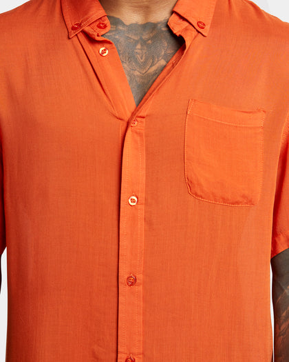 XXIII Dubrovnik Button Up Shirt Dark Orange