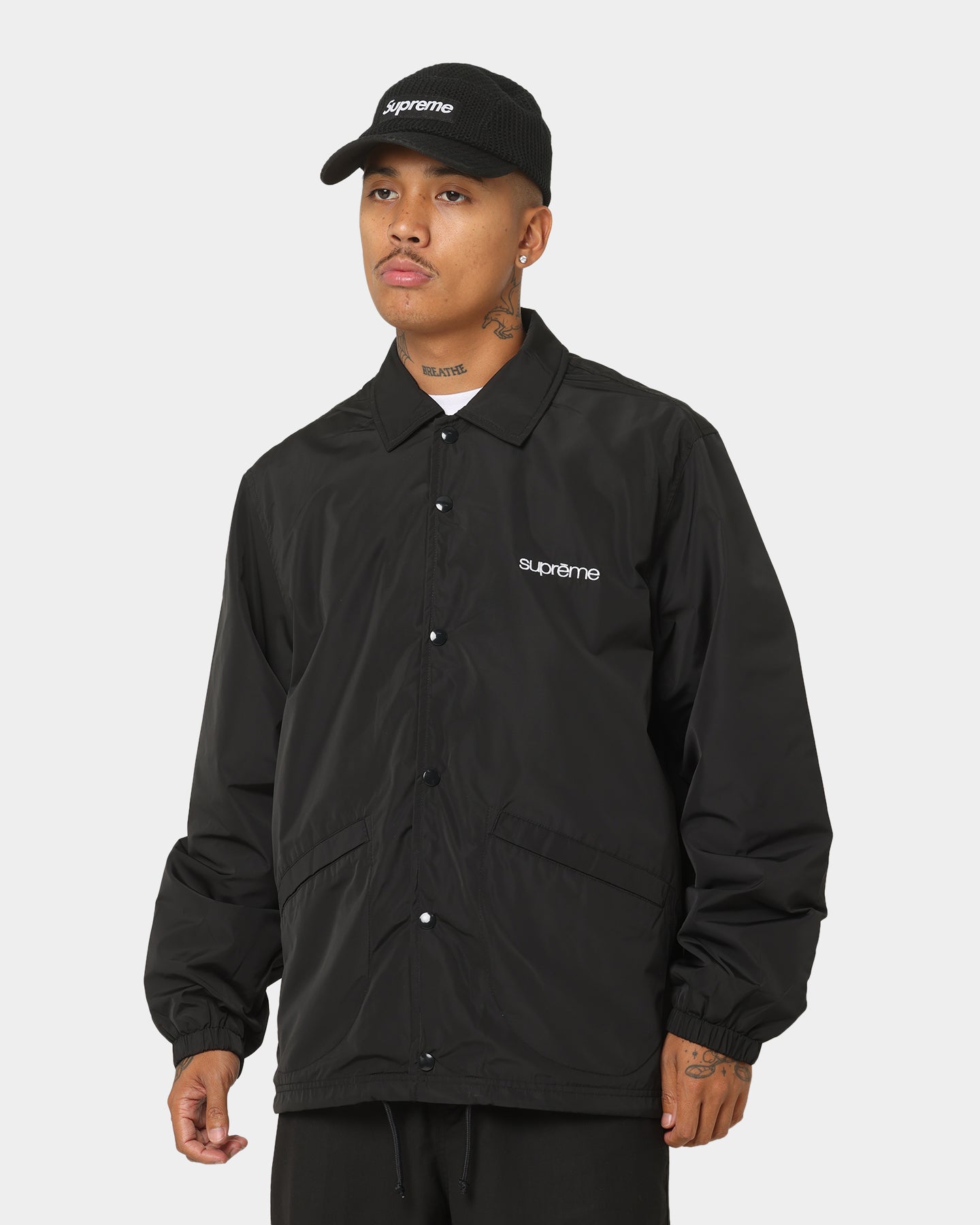 Supreme Five Boroughs Coaches Jacket Black | Culture Kings US