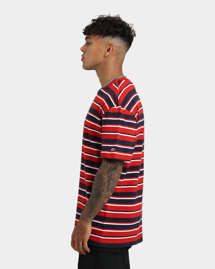 Tommy Jeans Centre Graphic T-Shirt Deep Crimson/Multi