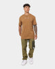 Tommy Jeans Small Text T-Shirt Desert Khaki