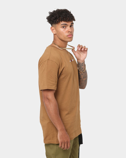 Tommy Jeans Small Text T-Shirt Desert Khaki
