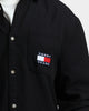 Tommy Jeans Tencel Badge Shirt Black