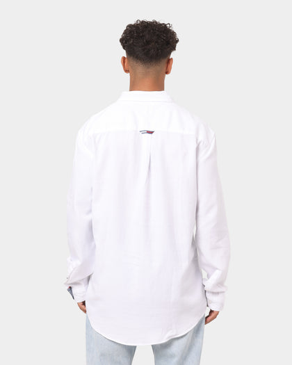 Tommy Jeans Tencel Badge Shirt White