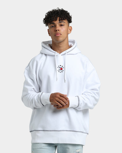 Tommy Jeans Tiny Tommy Circle Hoodie White