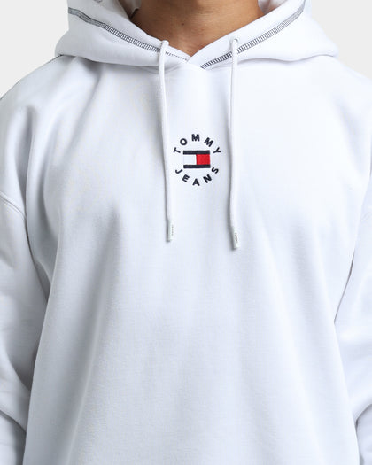 Tommy Jeans Tiny Tommy Circle Hoodie White