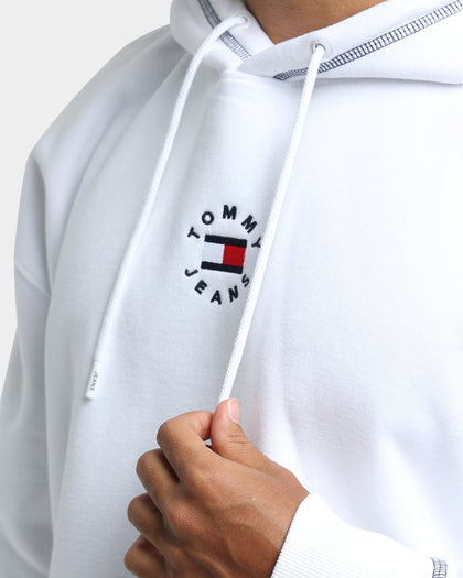 Tommy Jeans Tiny Tommy Circle Hoodie White