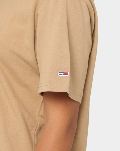 Tommy Jeans Tiny Circle Logo T-Shirt Classic Khaki