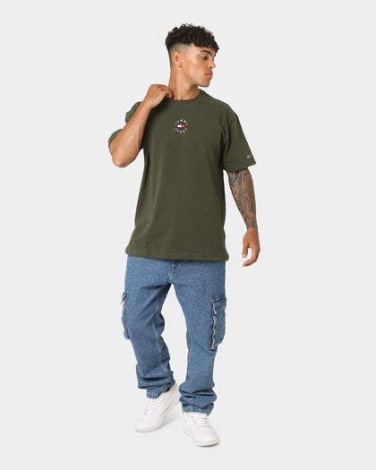 Tommy Jeans Tiny Circle T-Shirt Dark Olive