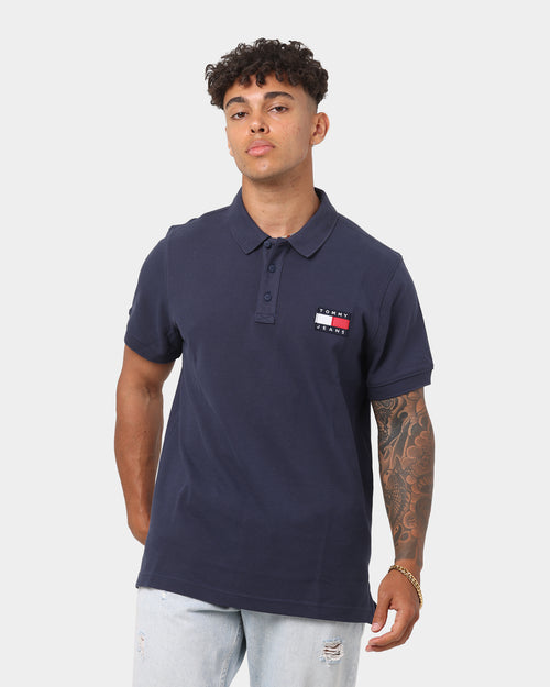 Tommy Jeans Tommy Badge Polo Shirt Twilight Navy