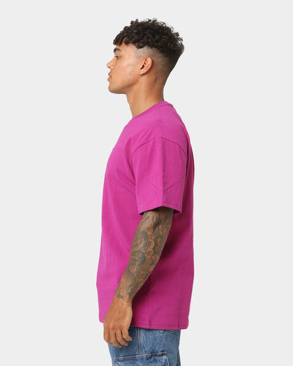 Tommy Jeans Tommy Badge T-Shirt Autumn Plum