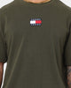 Tommy Jeans Tommy Badge T-Shirt Dark Olive