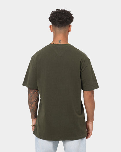 Tommy Jeans Tommy Badge T-Shirt Dark Olive