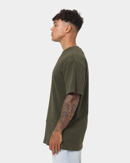 Tommy Jeans Tommy Badge T-Shirt Dark Olive