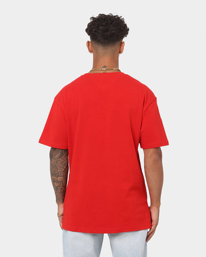 Tommy Jeans Tommy Badge T-Shirt Deep Crimson