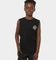 Santa Cruz Kids' Bolt Strip Muscle Singlet Speckle Black