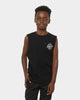Santa Cruz Kids' Bolt Strip Muscle Singlet Speckle Black