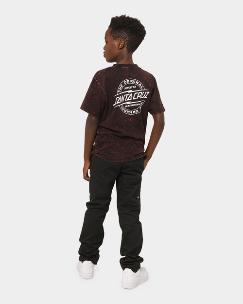 Santa Cruz Kids' Bolt Strip Short Sleeve T-Shirt Acid Rust