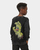 Santa Cruz Kids' Decay Hand Crewneck Acid Black