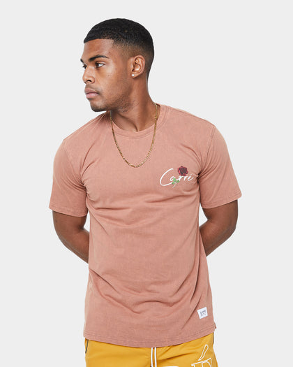 Carre With Love Vintage T-Shirt Brown