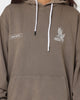 Saint Morta Doves Vintage Hoodie Aged Brown