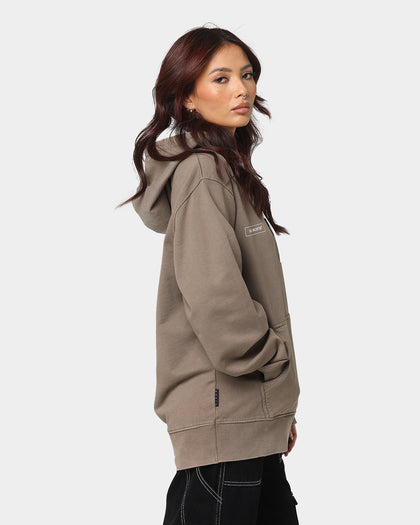 Saint Morta Doves Vintage Hoodie Aged Brown